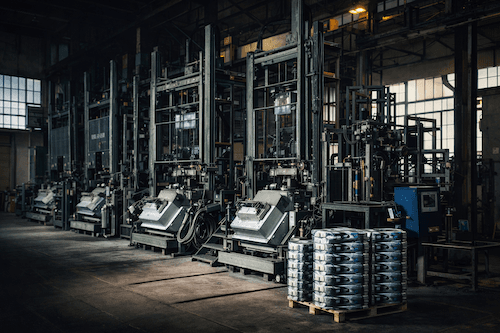 Aluminiumlågtrycksgjutning