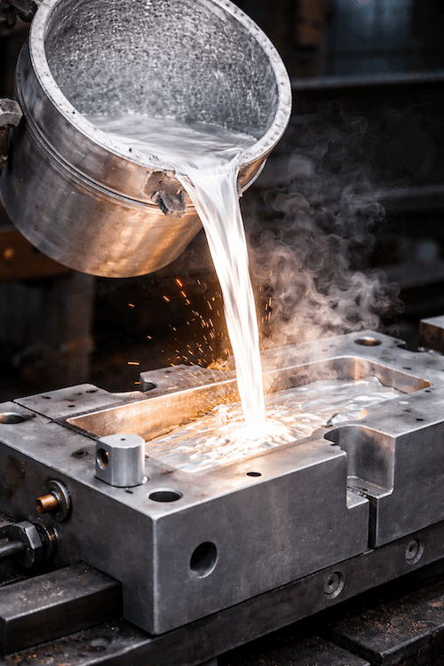 Aluminiumkokillgjutning