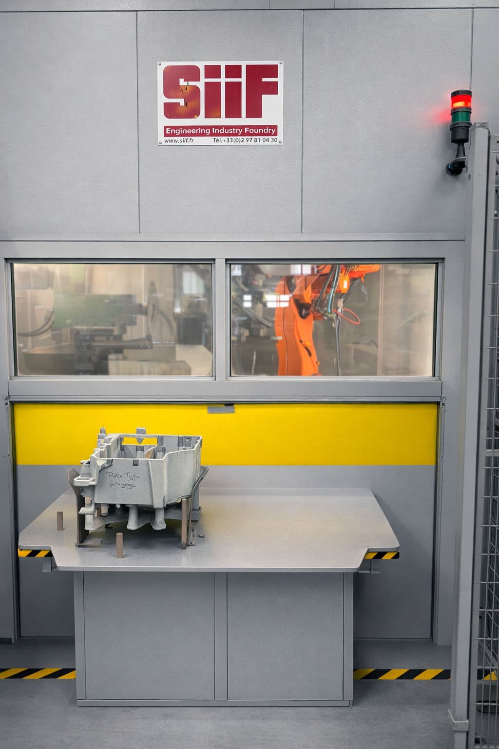 Avgradningsrobot