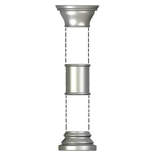 Säule bas n°5