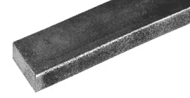 Platt stålstång 20x10 mm
