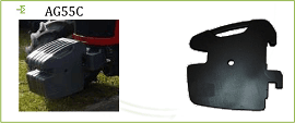 Traktorvikt AGCO 55 kg med spärr - AG55C