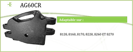 Traktorvikt AGCO 60 kg med krok - AG60CR