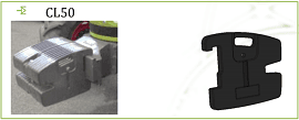 Traktorvikt Claas 50 kg - CL50