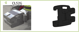 Traktorvikt Claas 52 kg vänster - CL52G