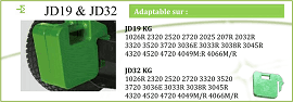 Traktorvikter John Deere 32 kg - JD32