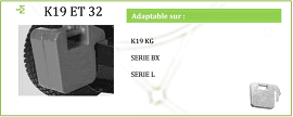 Traktorvikter Kubota 32 kg - K32